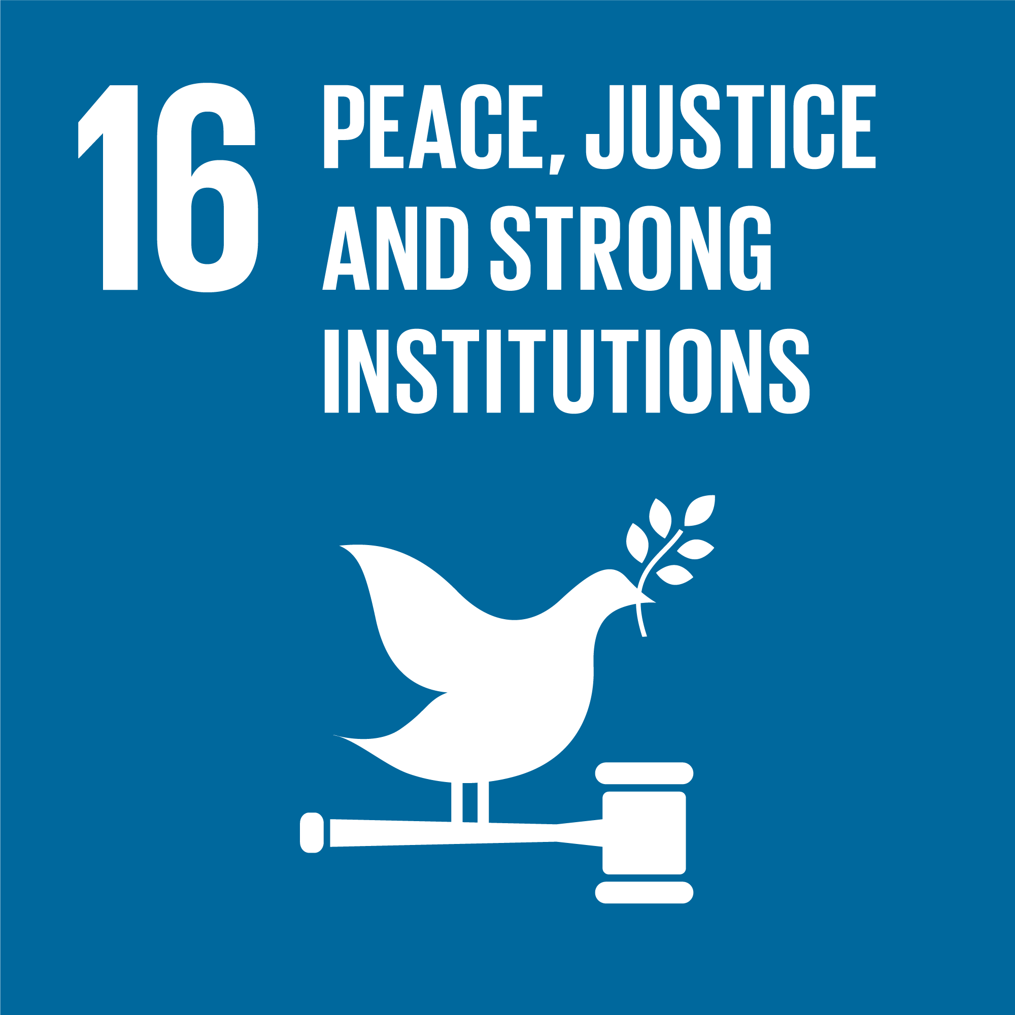 Goal 16: Peace and Justice Strong Institutions